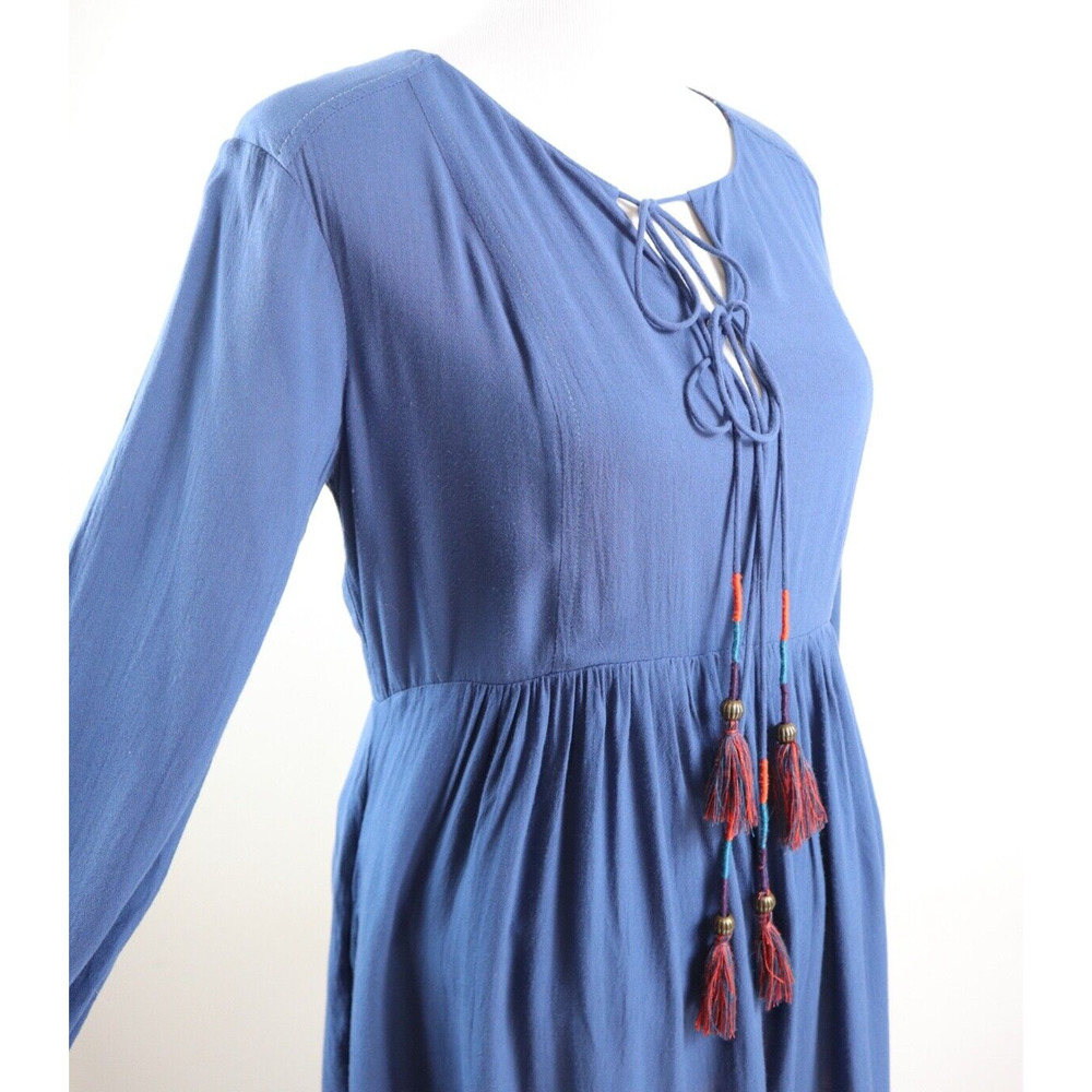 Anthropologie Holding Horses Size 2 Dip Dye Dress Blue Pink Ombre - Picture 7 of 12